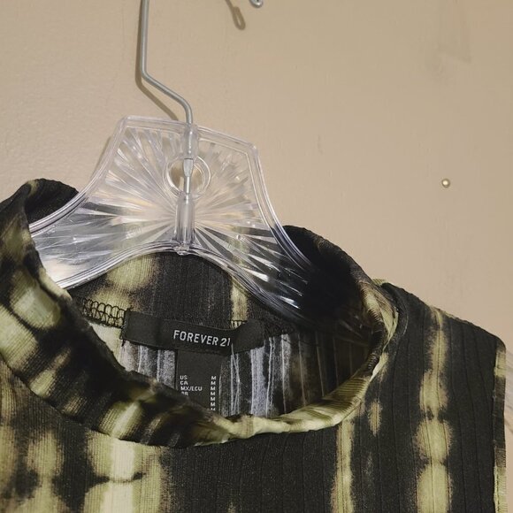 Forever 21 | Women's Tie Dye Sleeveless Mini Bodycon Dress (Size Medium) - Picture 3 of 11